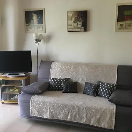 דירה Studio En Rez De Jardin Dans Residence Avec Piscine ז'ואן-לה-פינס